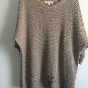 Tan La Vie 89 1X pull over sweater